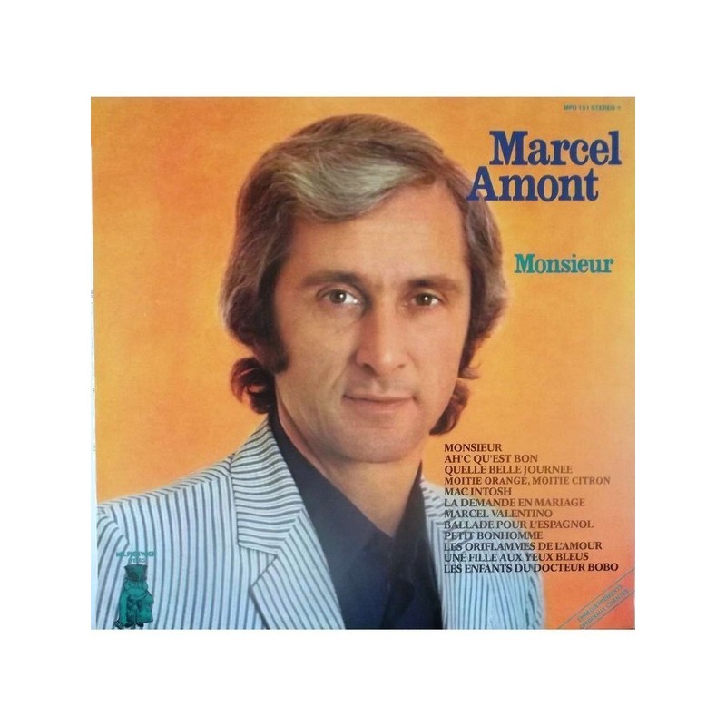 Amont Marcel ‎– Monsieur|1974     Mr. Pickwick ‎– MPD 151