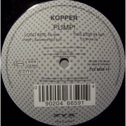Kopper ‎– Pump!|1998     ZYX Music ‎– ZYX 8828-12-Maxisingle