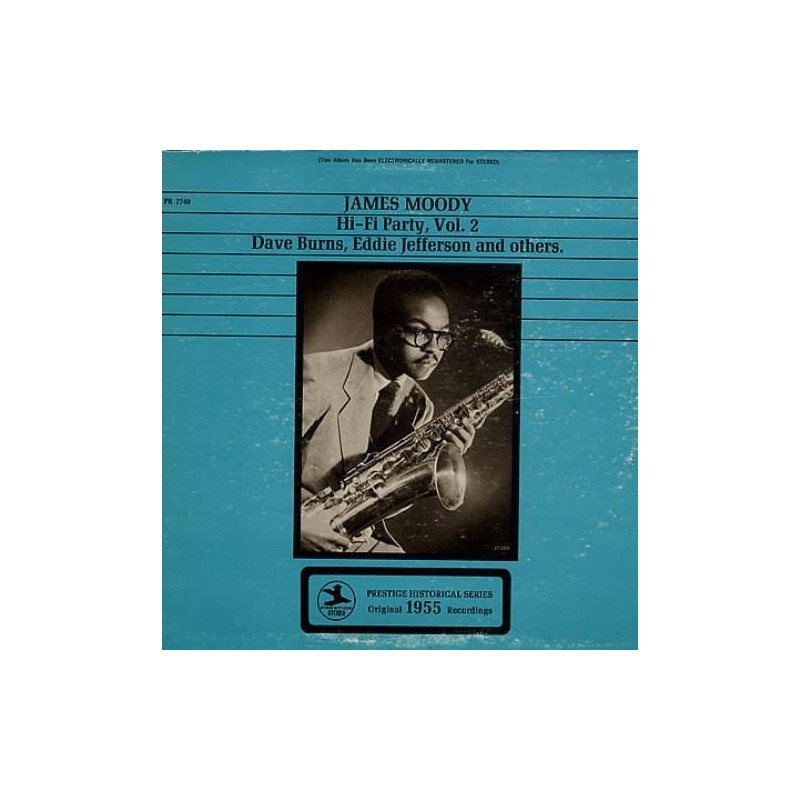 Moody James – Hi-Fi Party, Vol. 2|1970 Prestige – PR 7740 Moody James – Hi-Fi Party, Vol. 2|1970 Prestige – PR 7740