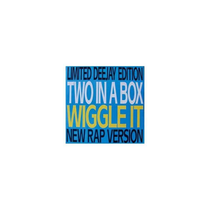 Two In A Box ‎– Wiggle It (Limited Deejay Edition) |1991     DST 1040-12 -Maxi-Single