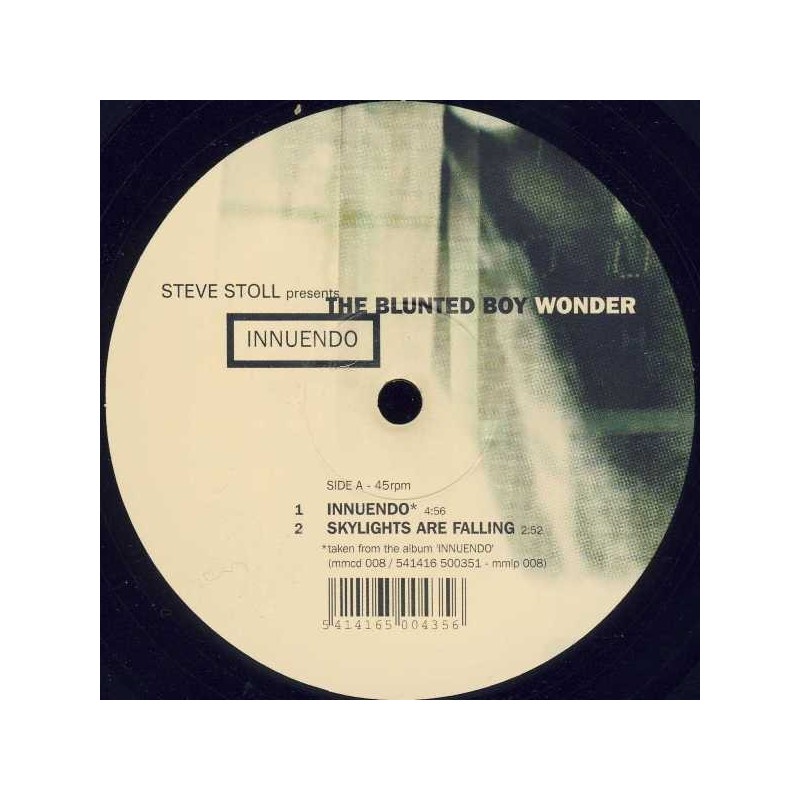 Stoll  Steve presents The Blunted Boy Wonder ‎– Innuendo |2000      MM 066 -Maxi-Single