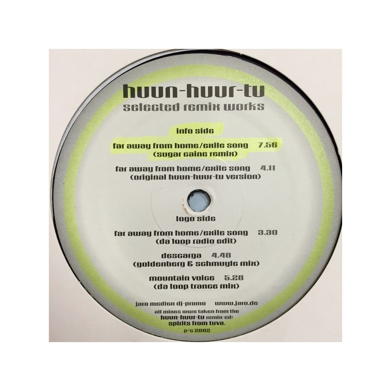 Huun-Huur-Tu ‎– Selected Remix Works |2002     Jaro Medien ‎– none -Maxi-Single