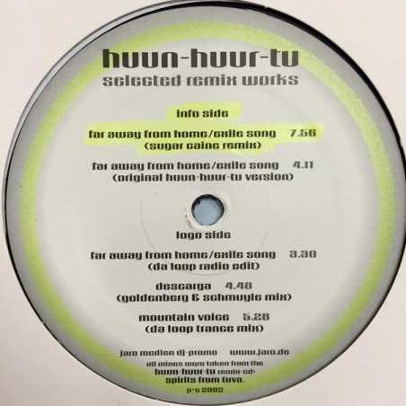 Huun-Huur-Tu ‎– Selected Remix Works |2002     Jaro Medien ‎– none -Maxi-Single