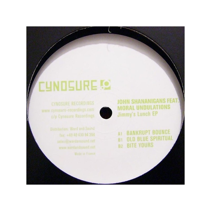 Shananigans  John ‎– Jimmy's Lunch EP |2006     Cynosure ‎– CYN018 -Maxi-Single