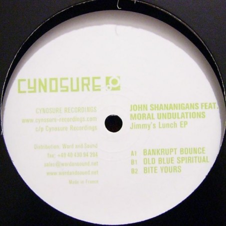 Shananigans  John ‎– Jimmy's Lunch EP |2006     Cynosure ‎– CYN018 -Maxi-Single