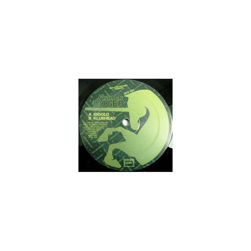 Roger Franck – Gigolo |2008 RT-R 028 -Maxi-Single Roger Franck – Gigolo |2008 RT-R 028 -Maxi-Single