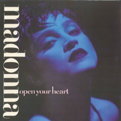 Madonna ‎– Open Your Heart |1986    Sire ‎– 920 597-0 -Maxi-Single