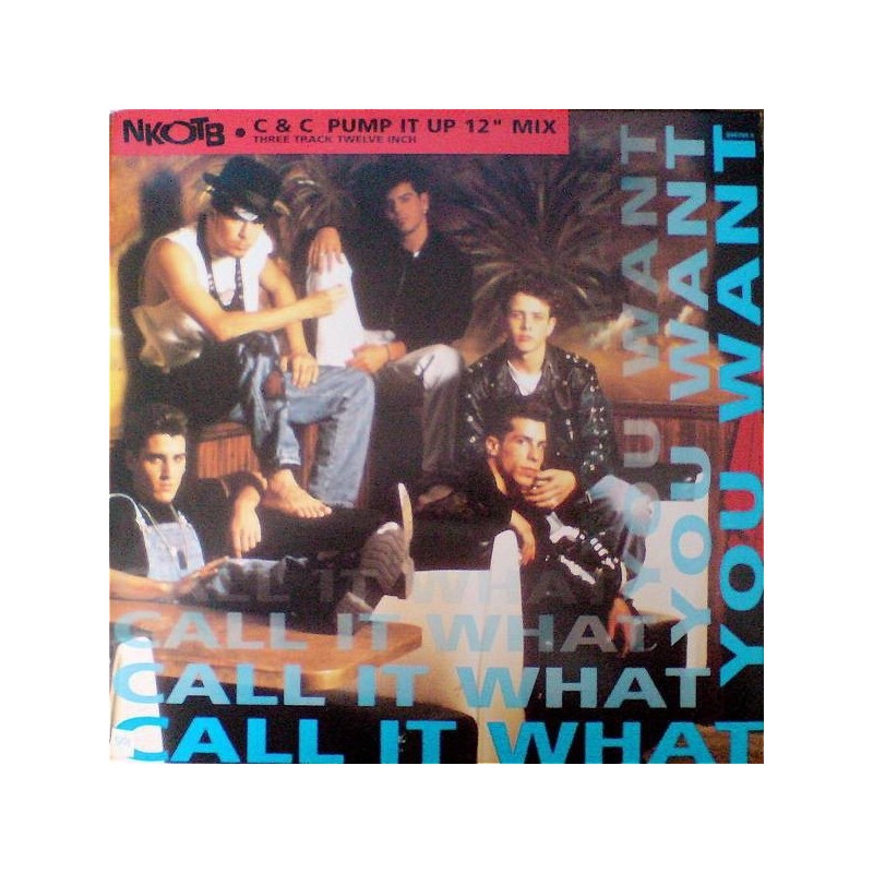 NKOTB ‎– Call It What You Want |1991     Columbia ‎– 656785 5 -Maxi-Single