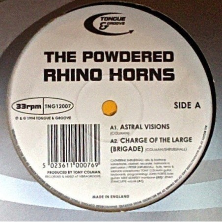 Powdered Rhino Horns The ‎– Astral Visions |1994    TNG12007 -Maxi-Single