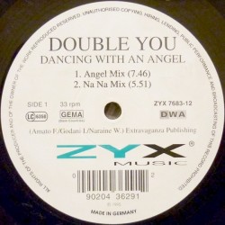 Double You ‎– Dancing With An Angel |1995     ZYX 7683-12 -Maxi-Single