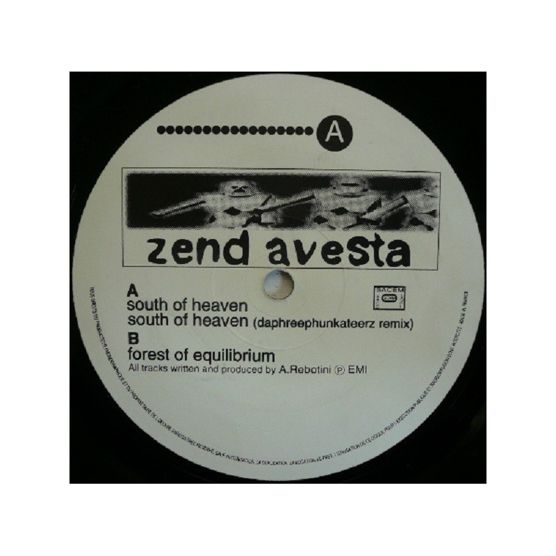 Zend Avesta – South Of Heaven |1996 ver.0 0 3 -Maxi-Single Zend Avesta – South Of Heaven |1996 ver.0 0 3 -Maxi-Single