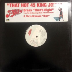 Bras / Chris Bronson ‎– That's Right / High | JCR 01 -Maxi-Single