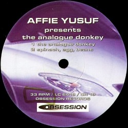 Yusuf  Affie ‎– The Analogue Donkey |1995    OR 019 -Maxi-Single