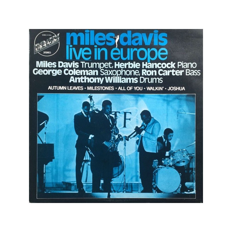 Davis Miles ‎– Live In Europe|1975     EMB 31103