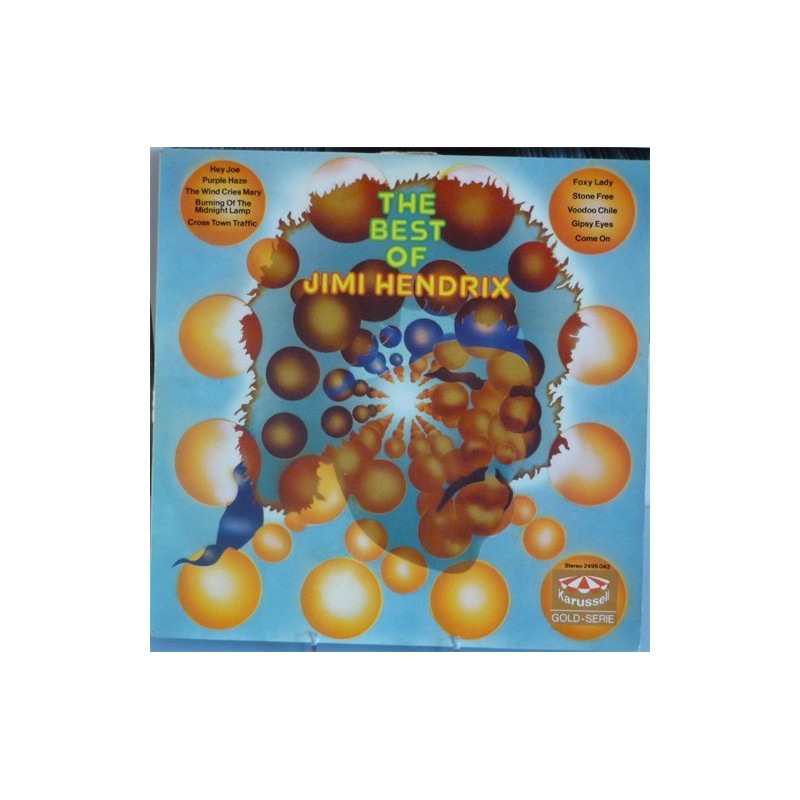Hendrix ‎Jimi – The Best Of |1971    Karussell ‎– 2499 043