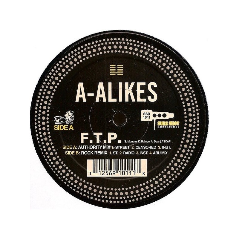 A-Alikes ‎– F.T.P.|2004     SSR 1011-Maxi-Single