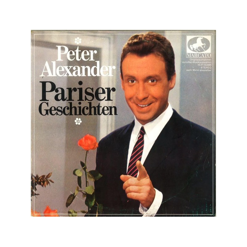 Alexander Peter ‎– Pariser Geschichten|Marcato ‎– 60 695-10´´ Vinyl