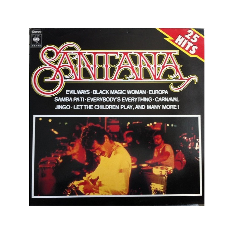 Santana ‎– 25 Hits|1978      CBS 88285
