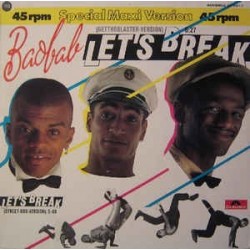 Baobab ‎– Let's Break |1984     Polydor ‎– 821 398-1 -Maxi-Single