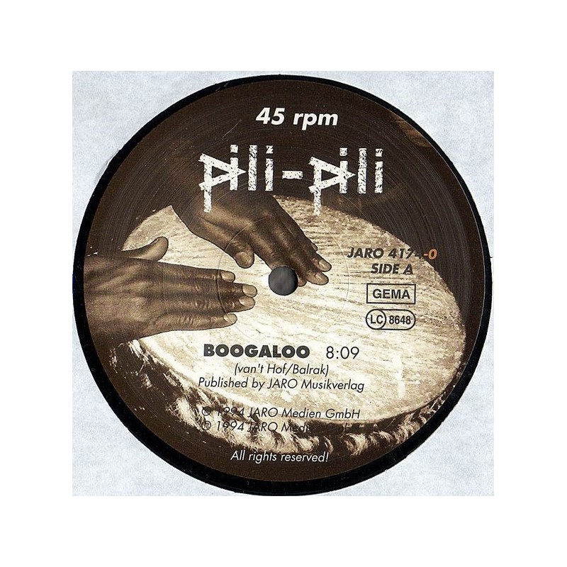 Pili-Pili ‎– Boogaloo |1994     JARO 4174-0 -Maxi-Single