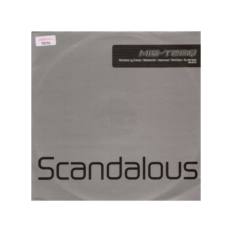 Mis-Teeq – Scandalous |2003 Telstar – PR03879 -Maxi-Single Mis-Teeq – Scandalous |2003 Telstar – PR03879 -Maxi-Single