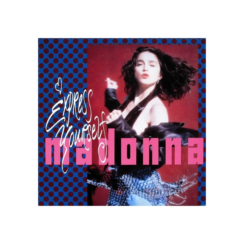 Madonna ‎– Express Yourself |1989     Sire ‎– 921 249-0-Maxi-Single