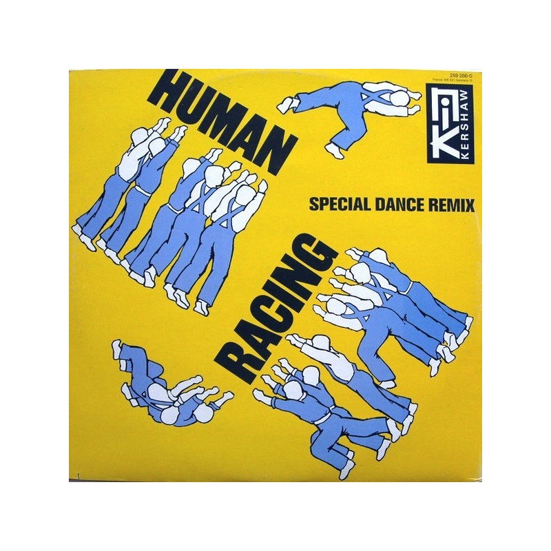 Kershaw Nik ‎– Human Racing (Special Dance Remix) |1984    259 286-0 -Maxi-Single